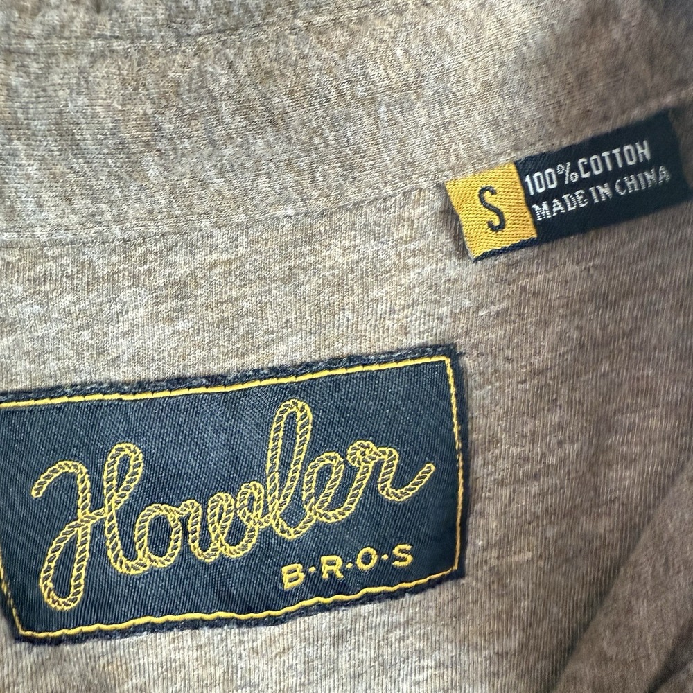 Howler Brothers Western Style Polo with Tropical Cactus - Picture 5 of 9